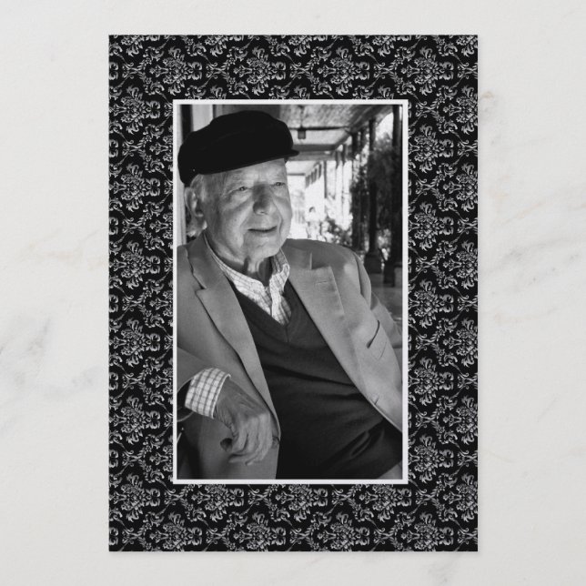 Programa Em Memoriam Loving Memory Dourada Heaven Poem Phot (Frente)