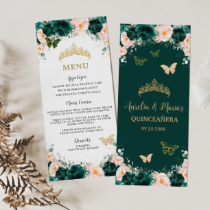 Programa Emerald Green Blush Floral Twitday