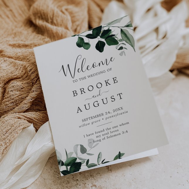 Programa Emerald Greenery Dobrou o Casamento (Criador carregado)