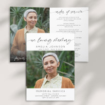 Encantando a memória Foto Ordem Funeral de Serviço