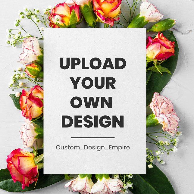Programa Envie Seu Próprio Design Aqui | Personalizado (Criador carregado)
