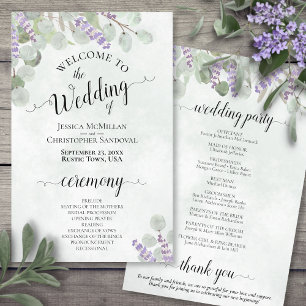 Programa Eucalyptus e Lavanda de Casamento de Orça