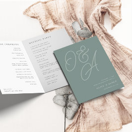 Programa Eucalyptus | Script Watermark Monograma Wedding