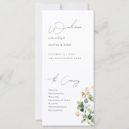 Programa Eucalyptus Wedding Elegante
