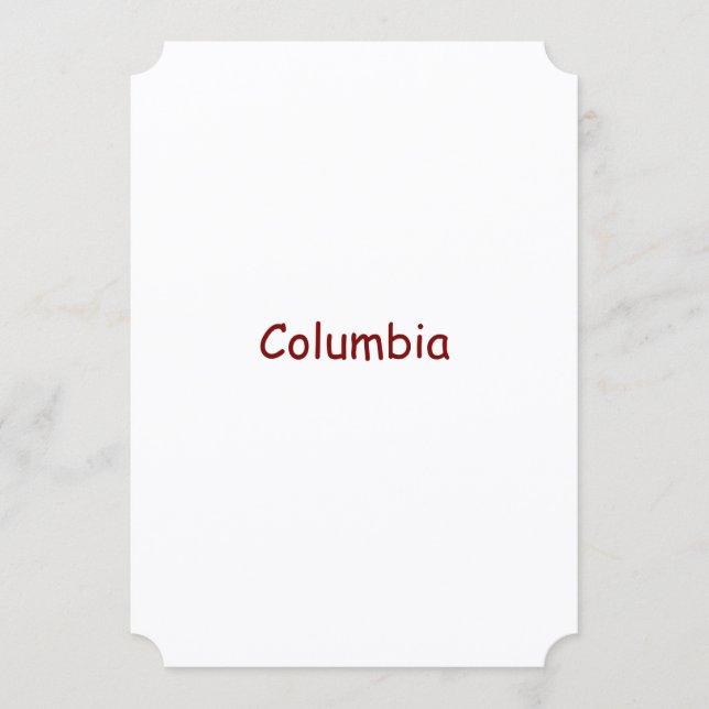 Programa Faça sua marca de ingresso plano 5" x 7" (Frente)