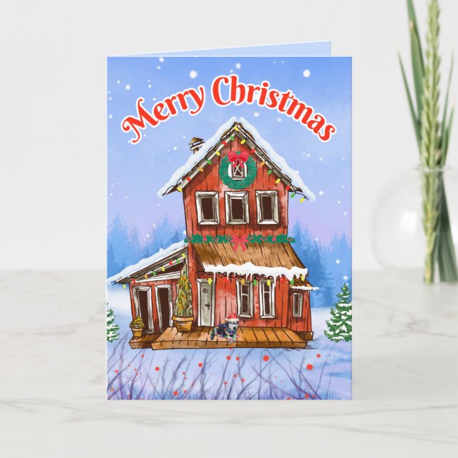 Programa Feliz Natal! Estilo Ocidental de Natal Inativo (Frente)