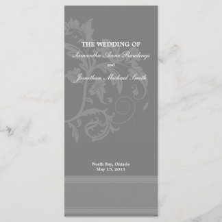 Programa Floral de Casamento - Casamento de Cinzas