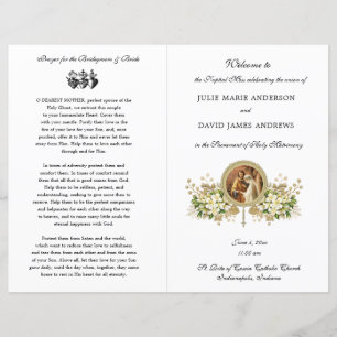 Programa Floral de Casamento Católico