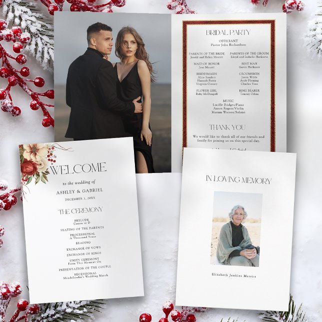 Programa Floral de inverno Elegante (Criador carregado)