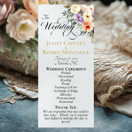Programa Floral de Primavera - Casamento Pérola Branco