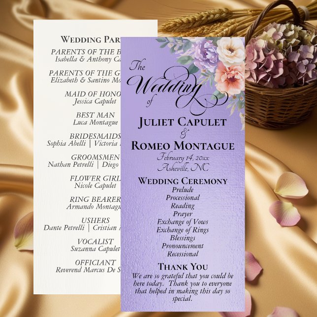 Programa Flores Silvestres de Primavera - Casamento Lilás A (Criador carregado)