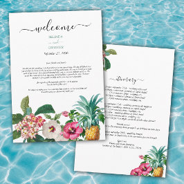 Programa Flores Tropicais e Casamento Verde Itinerário