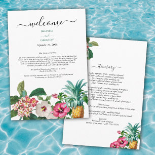 Programa Flores Tropicais e Casamento Verde Itinerário