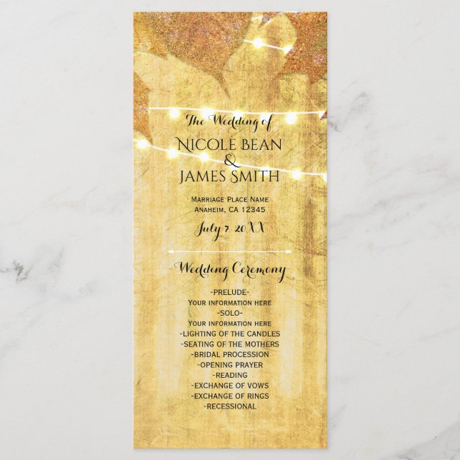 Programa Florestas Russas de outono - Ouro (Frente)