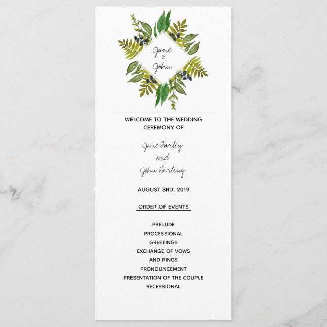 Programa Folhagem Moderna (Frente)