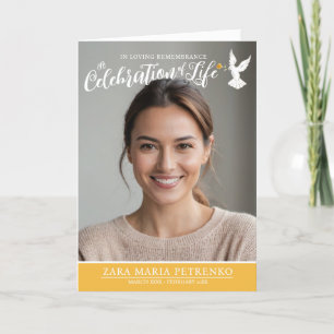 Programa Foto amarela quente do funeral de fúnebre