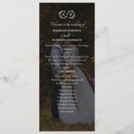 Programa Foto De Casamento Branco E Preto Moderno