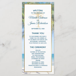 Programa Foto de Casamento na Praia com Palmeira Tropical D
