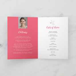 Programa Foto rosa rosa vermelha da pomba vermelha do funer