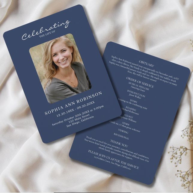 Programa Foto Simples Memorial Blue Order (Criador carregado)