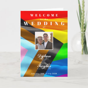 Programa Fotografia de Casamento Gay Bandeira Orgulho Tipog