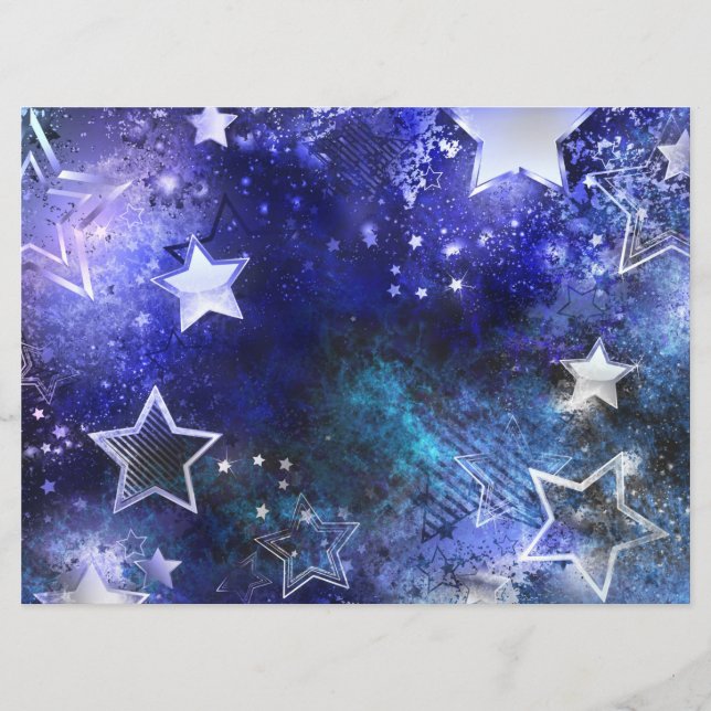 Programa Fundo de Espaço com Estrelas (Frente)