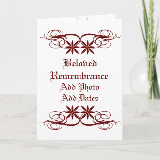 Programa Funeral "Amada Lembrança"