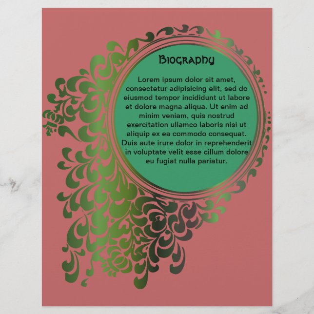 Programa Funeral Celtico Tribal Pagan Pg 5-6 (Frente)