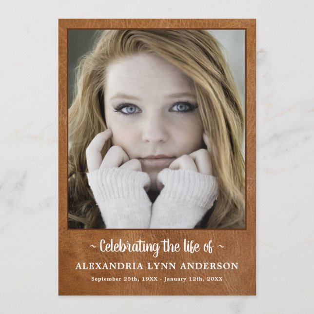 Programa Funeral Da Ordem De Serviço Moderna Memorial Do Co (Frente)