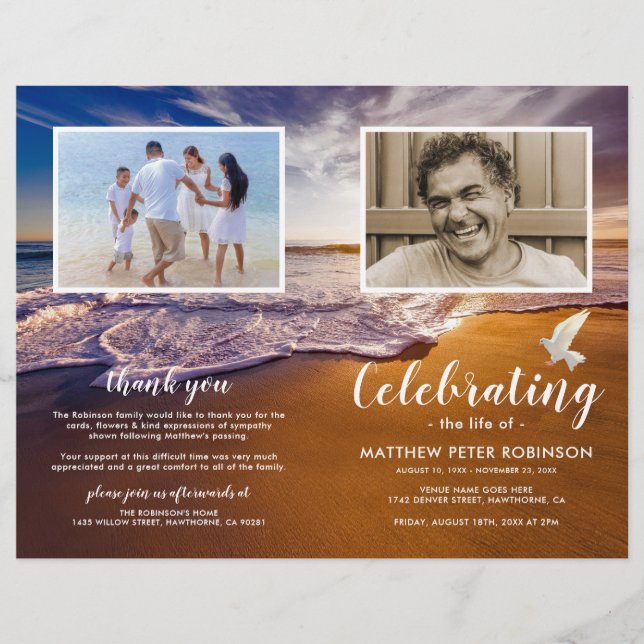 Programa Funeral da Porta do Oceano Orçamental (Frente)