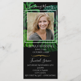 Programa Funeral de Folhas Tropicais/Obituário