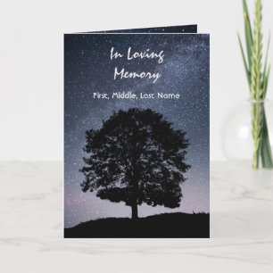 Programa Funeral Estrelas Noturnas Personalizadas