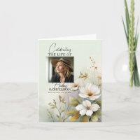 Programa Funeral Memorial Wildflower | FOTO