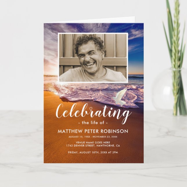 Programa Funeral | Ordem de Serviço do Oceano (Frente)