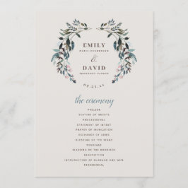 Programa Garden Crest | casca | Cerimônia Floral de Casamen