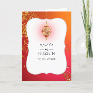Programa Gold Foil Arabian Bollywood Wedding