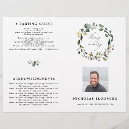 Programa "Greenery Eucalyptus" Celebração Do Progr