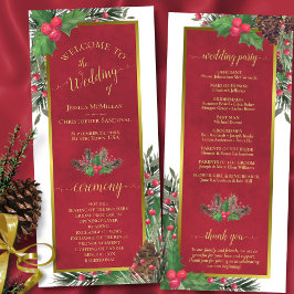 Programa Holly & Pine Elegante Natal ou Casamento de Férias