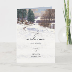 Programa Horário de inverno Paisagem de Neve Ordem de Servi