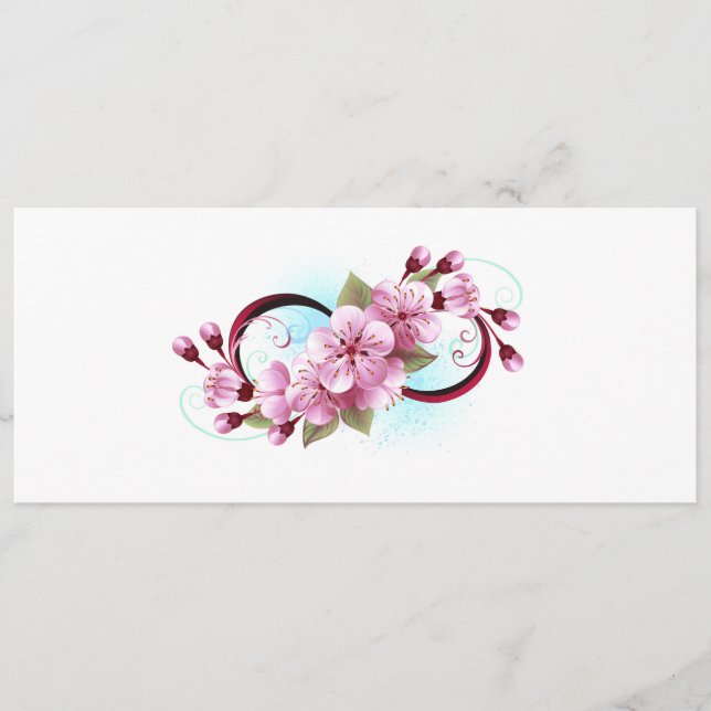 Programa Infinidade com Flores de Flor Sakura (Frente)