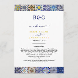 Programa Itinerário de Casamento de Azulejos Portugueses do