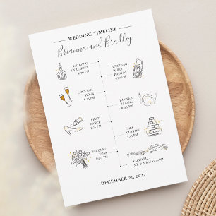 Programa Itinerário de Casamento de Ícones Moder