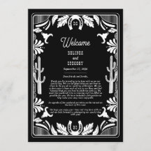 Itinerário de Casamento Russo de Cowboy Do País Oc