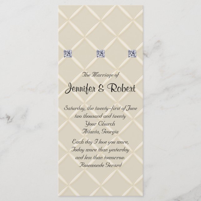 Programa Ivory Quilling Bling Diamantes Posh Wedh Program (Frente)