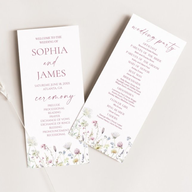 Programa Jardim de Flores Silvestres Casamento Floral (Criador carregado)