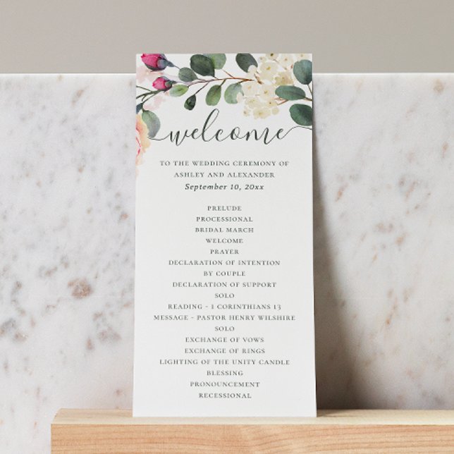 Programa Jardim floral aquarela. Casamento de folhagem verd (Criador carregado)