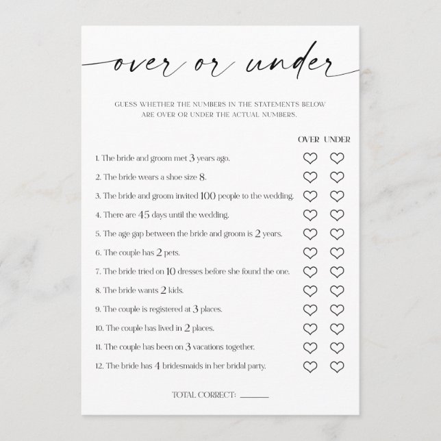 Programa Jogo Sobre ou Sob Chá de panela (Frente)