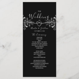 Programa Lace de prata preto