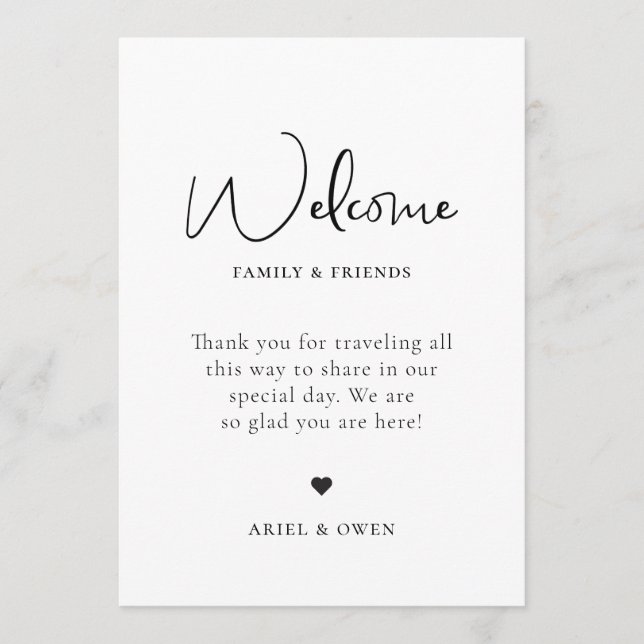 Programa Linha do Tempo de Fim de Semana de Boas-Vindas do  (Frente)