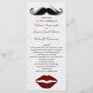 Programa listras da zebra do beijo e do bigode que wedding